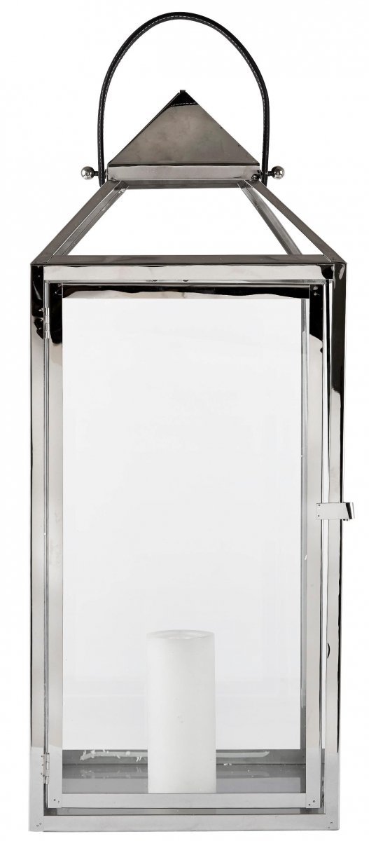 Villa Collection NORDIC Lampion 62 cm Srebrny
