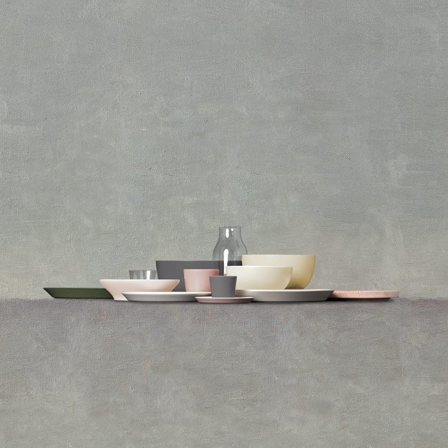 Alessi TONALE Kubeczek do Espresso 80 ml Ciemnoszary 4 Szt.