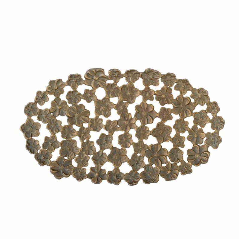 Bloomingville MICHA Patera Dekoracyjna 43,5 cm / Złota