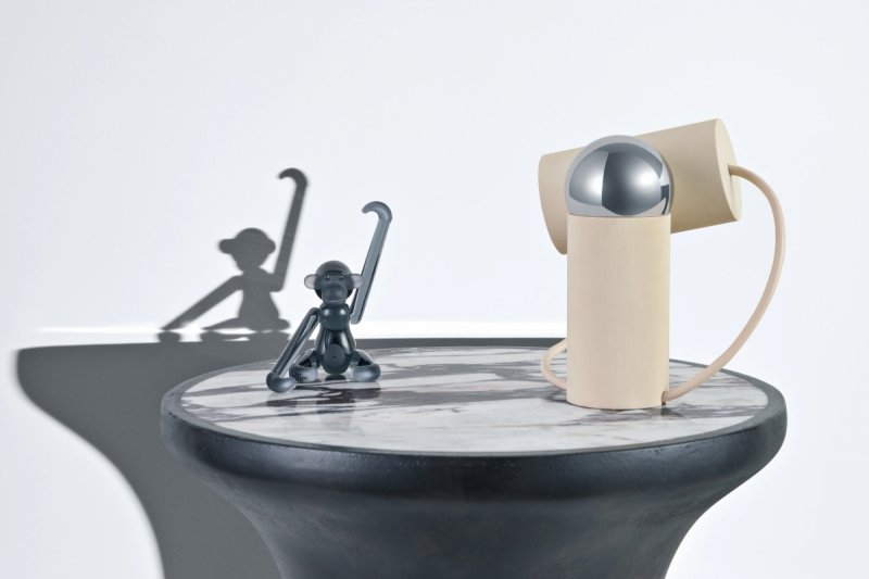 szklana małpka kolekcjonerska Holmegaard