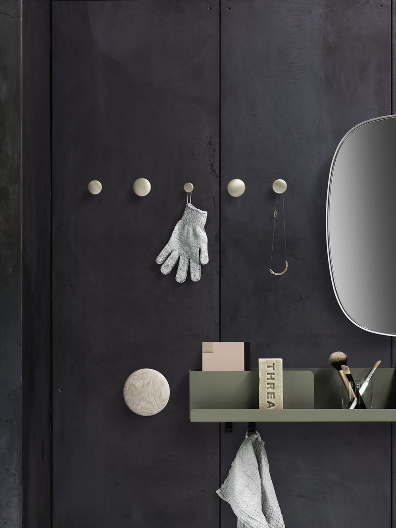 Muuto FRAMED Lustro Ścienne S - Taupe / Tafla Taupe