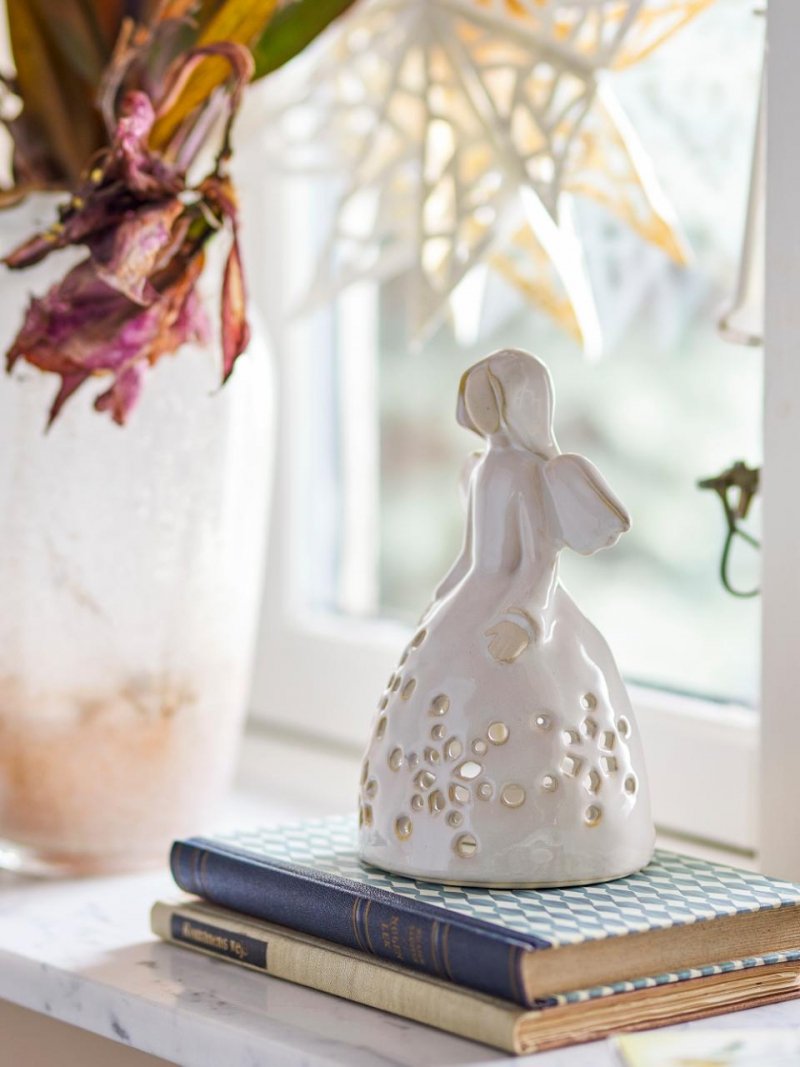 Bloomingville CHRISTMAS SABIE Świąteczny Świecznik Tealight / Anioł