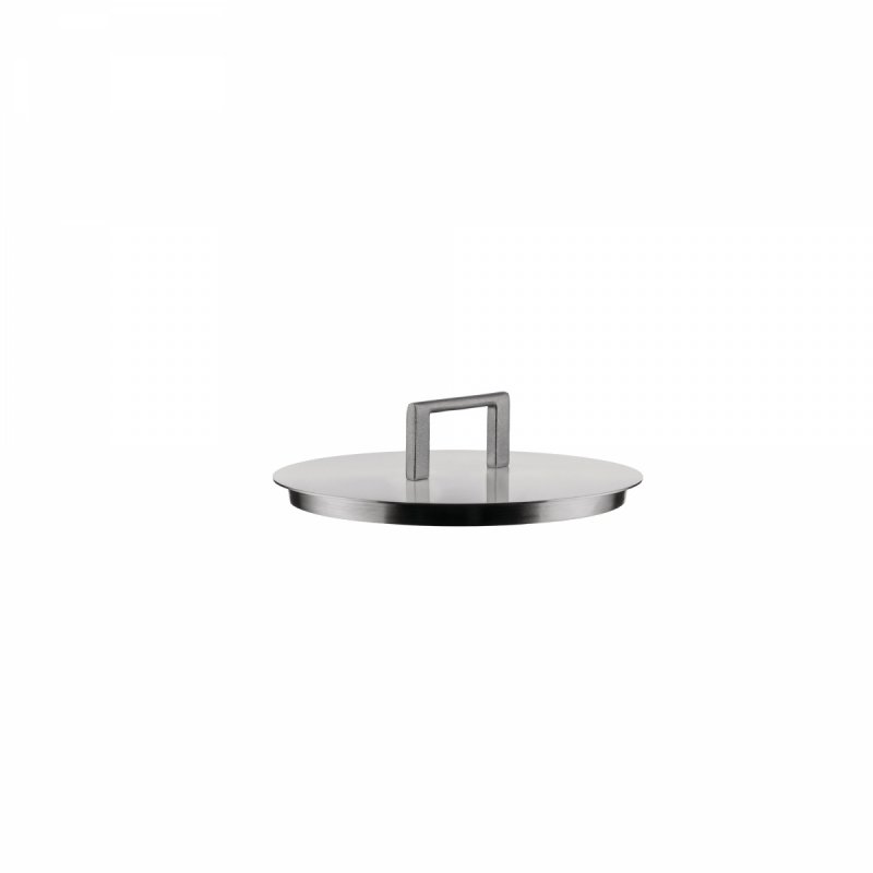 Alessi CONVIVO Pokrywka Stalowa 16 cm / Srebrna Matowa