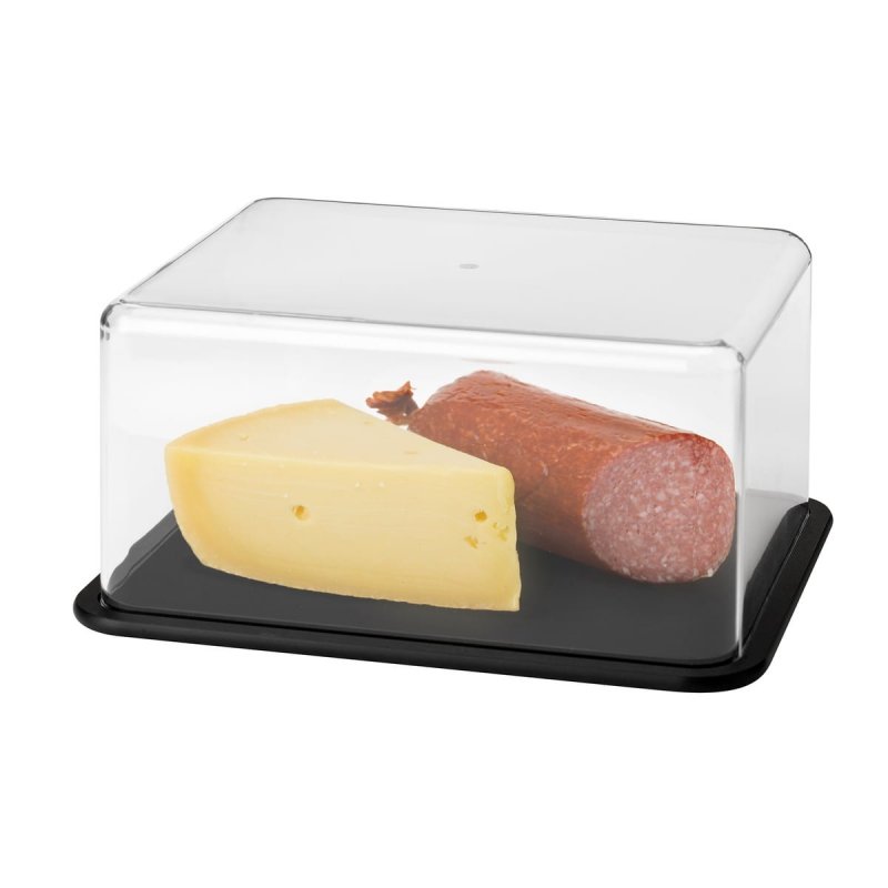 RIG-TIG by Stelton CONTAIN-IT Pojemnik do Sera lub Wędlin / Czarny