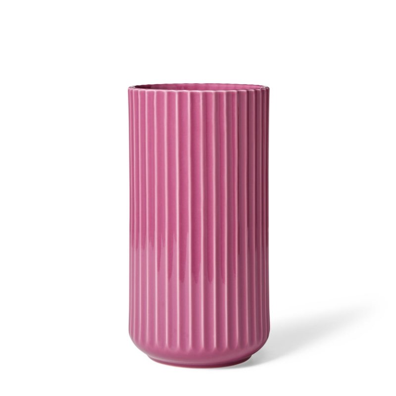 Lyngby Porcelain LYNGBY Wazon do Kwiatów 20,5 cm / Różowy
