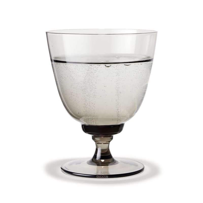 Holmegaard FLOW Kieliszek do Wody 350 ml / Szary