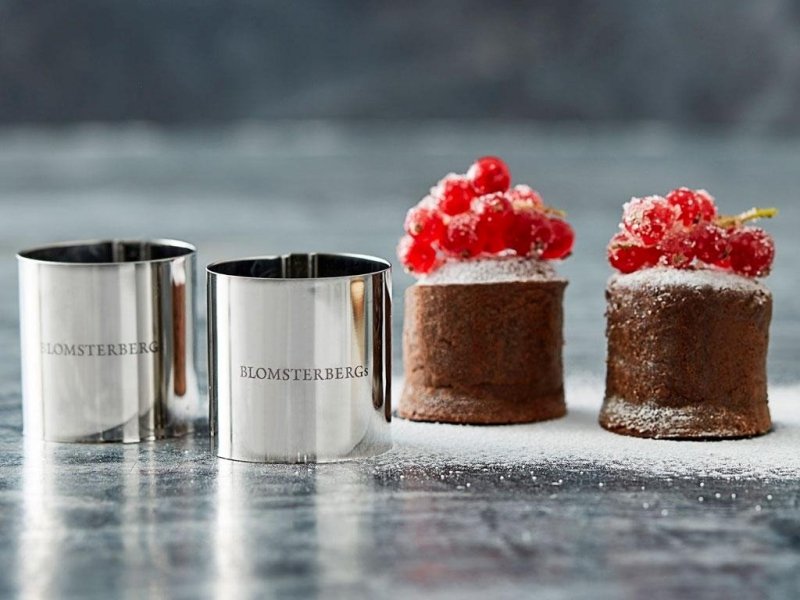 Blomsterbergs KITCHEN Stalowy Ring - Forma do Deserów 5 cm 2 Szt.