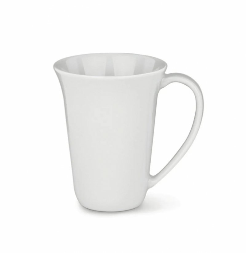 Alessi KU Kubek Porcelanowy 300 ml 4 Szt. / Biały