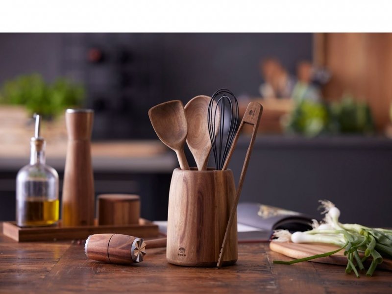 Holm KITCHEN Drewniana Łyżka Kuchenna - Wąska