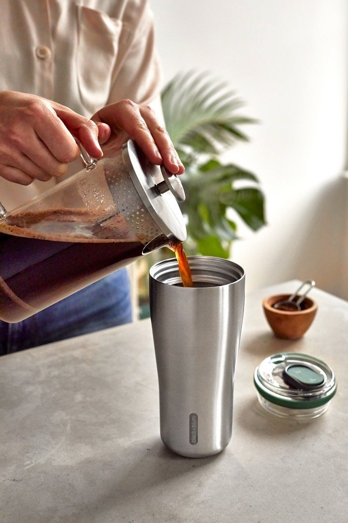 black+blum NEW Stalowy Kubek Termiczny 600 ml / Oliwkowy