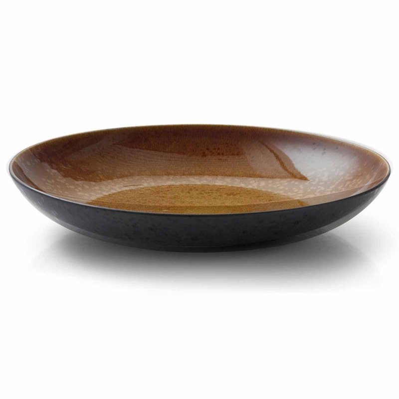Bitz BLACK Patera 40 cm Czarna - Środek Amber