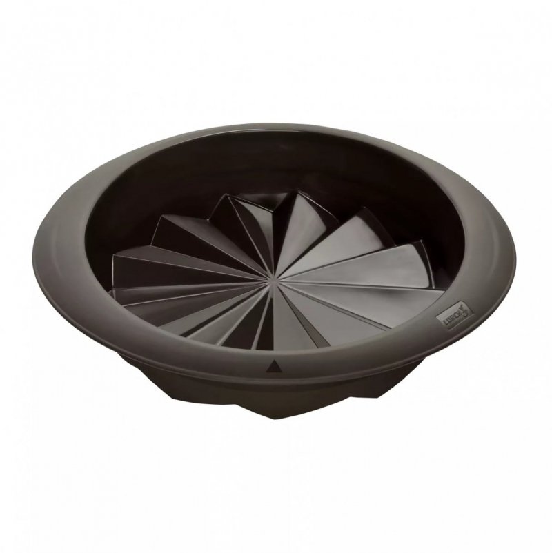 Lurch FLEXI FORM Silikonowa Forma do Ciasta 24 cm Brązowa