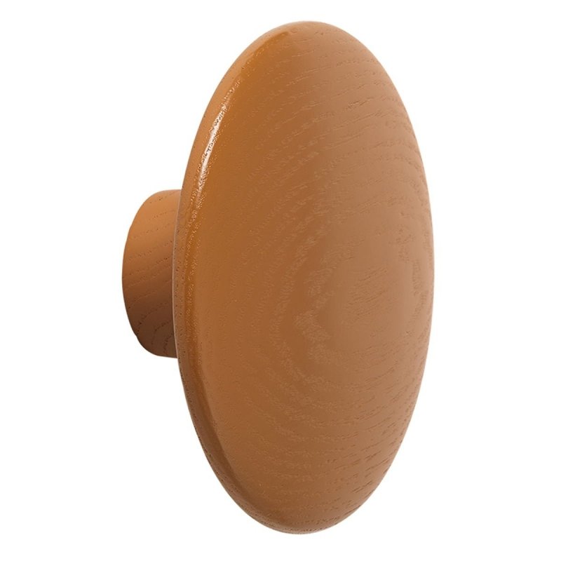 Muuto DOTS Wieszak Drewniany L 17 cm Brązowy