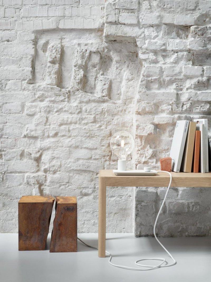 Muuto CONTROL Lampa Stołowa LED Biała