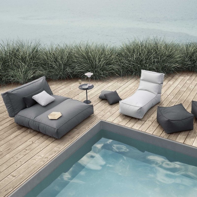 Blomus STAY Leżanka Lounger 60 cm Jasnoszara