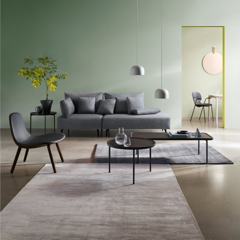 Eva Solo SAVOYE Okrągły Stolik Kawowy 60 cm (wys. 35 cm) Czarny