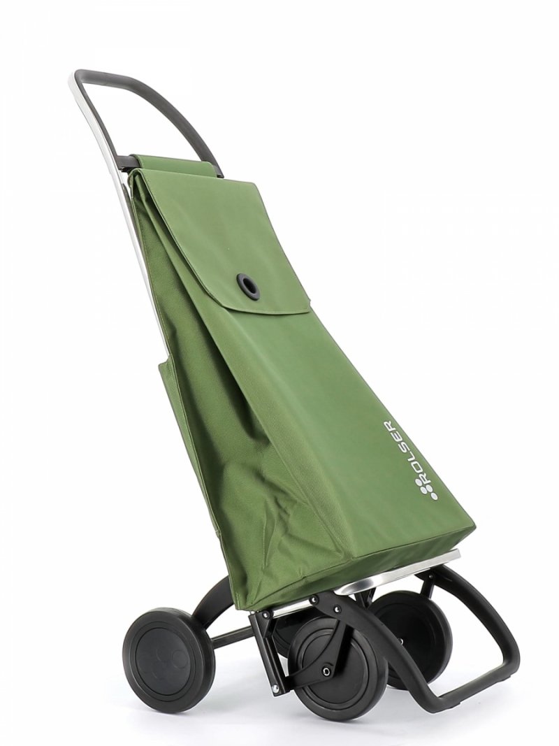 Rolser AKANTO MF 4 Wózek na Kółkach - Torba na Zakupy / Bordowy