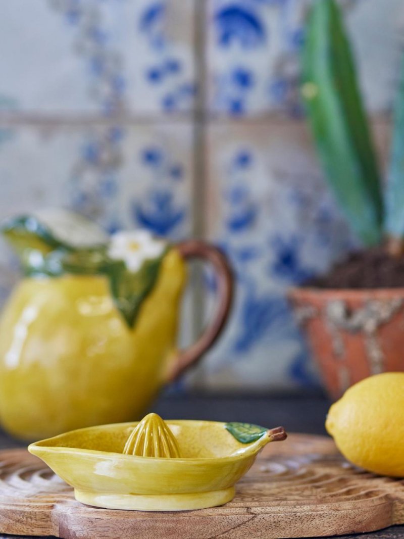 Bloomingville LIMONE Ceramiczna Wyciskarka do Cytryn / Żółta