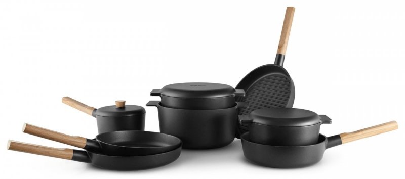 Eva Solo NORDIC KITCHEN Garnek  z Pokrywką 3 l Czarny