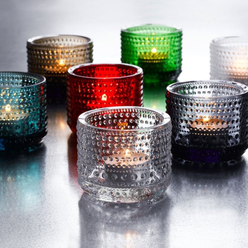 Iittala KASTEHELMI Świecznik Tealight / Beżowy
