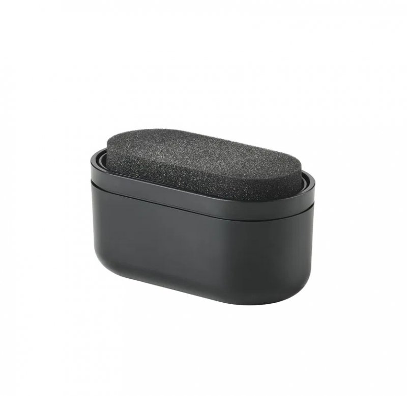 ZONE Denmark SINGLES Gąbka do Mycia Naczyń - Zestaw z Ociekaczem / Czarny