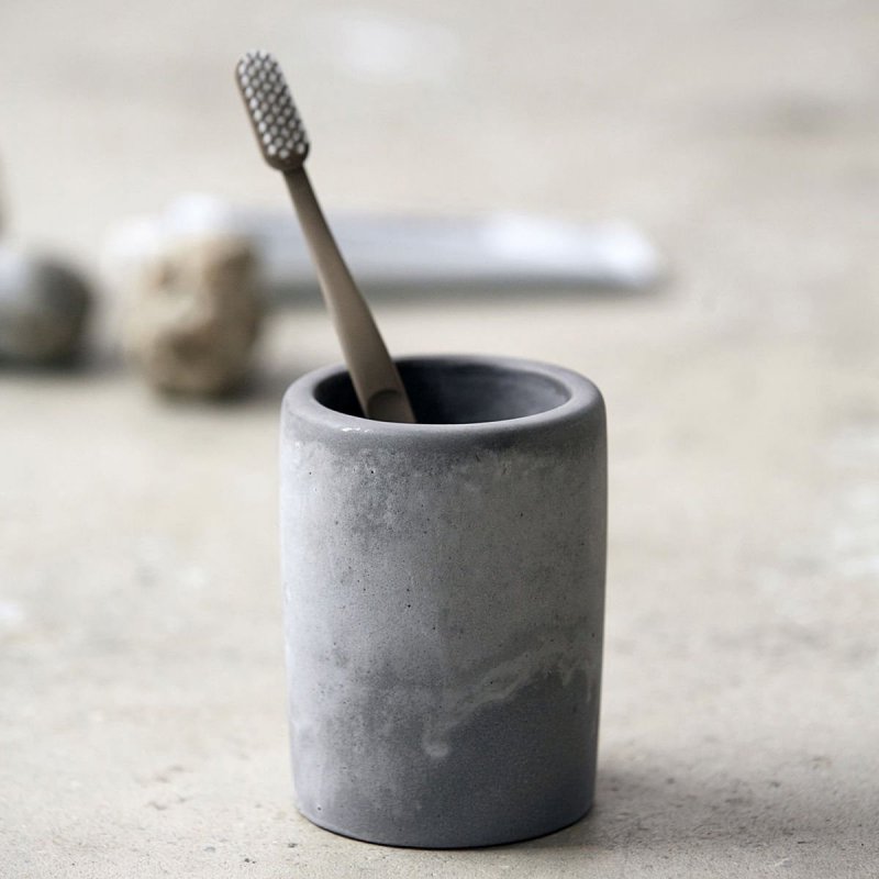 House Doctor CEMENT Kubek Łazienkowy / Szary