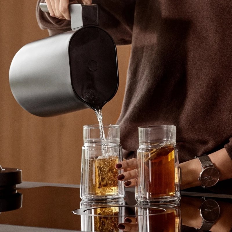 Jacob Jensen THERMAL Szklanka Termiczna z Podwójnymi Ściankami 330 ml / Szara