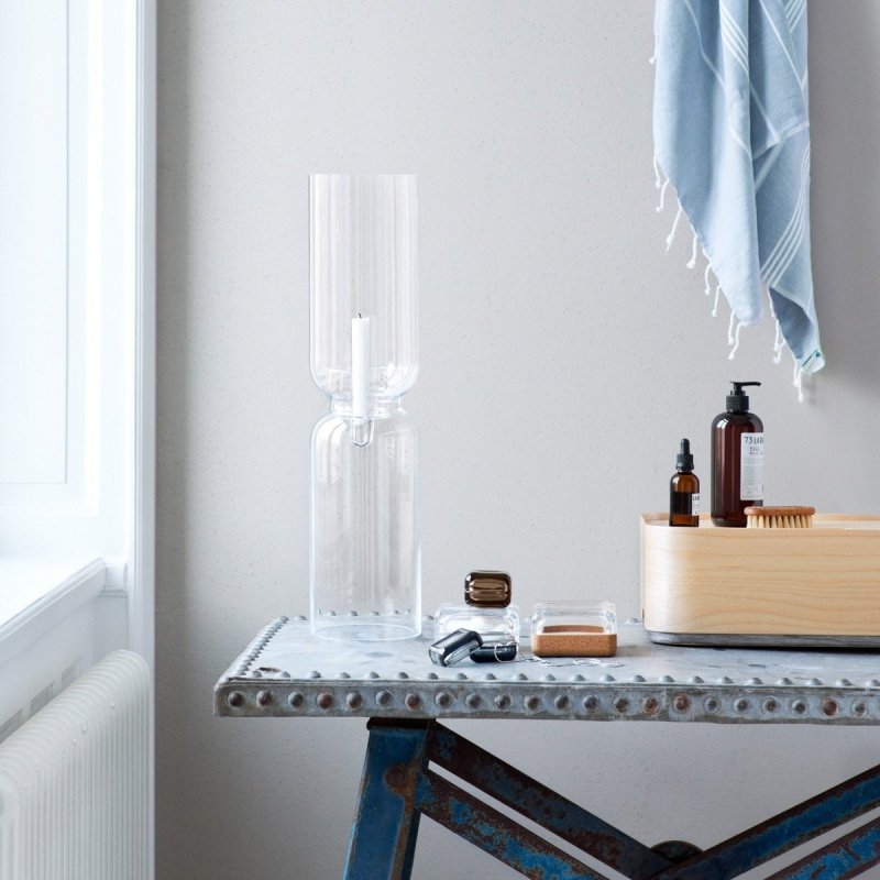 Iittala LANTERN Świecznik 60 cm Przezroczysty