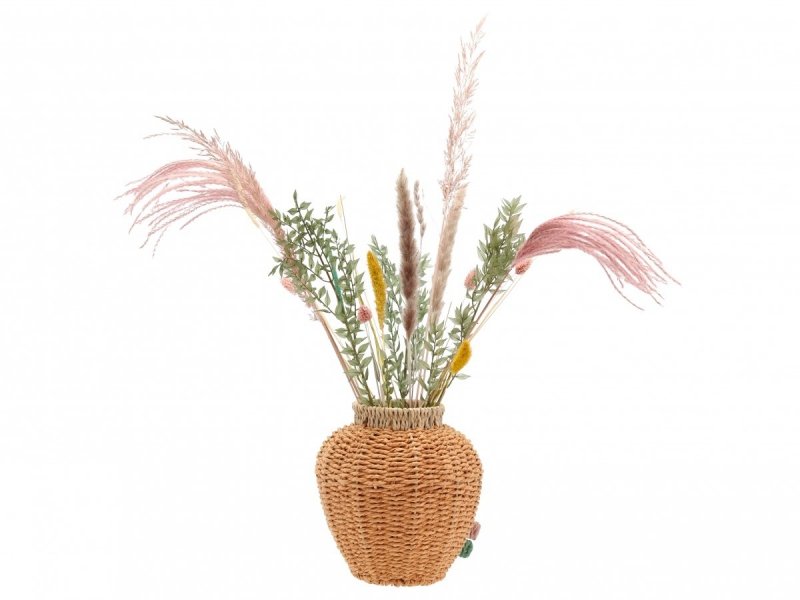 Villa Denmark STYLES Kolorowy Wazon do Kwiatów 21 cm / Brązowy