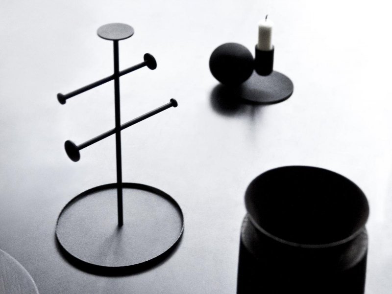 Świecznik Optical Menu do wnętrza tarasu i ogrodu