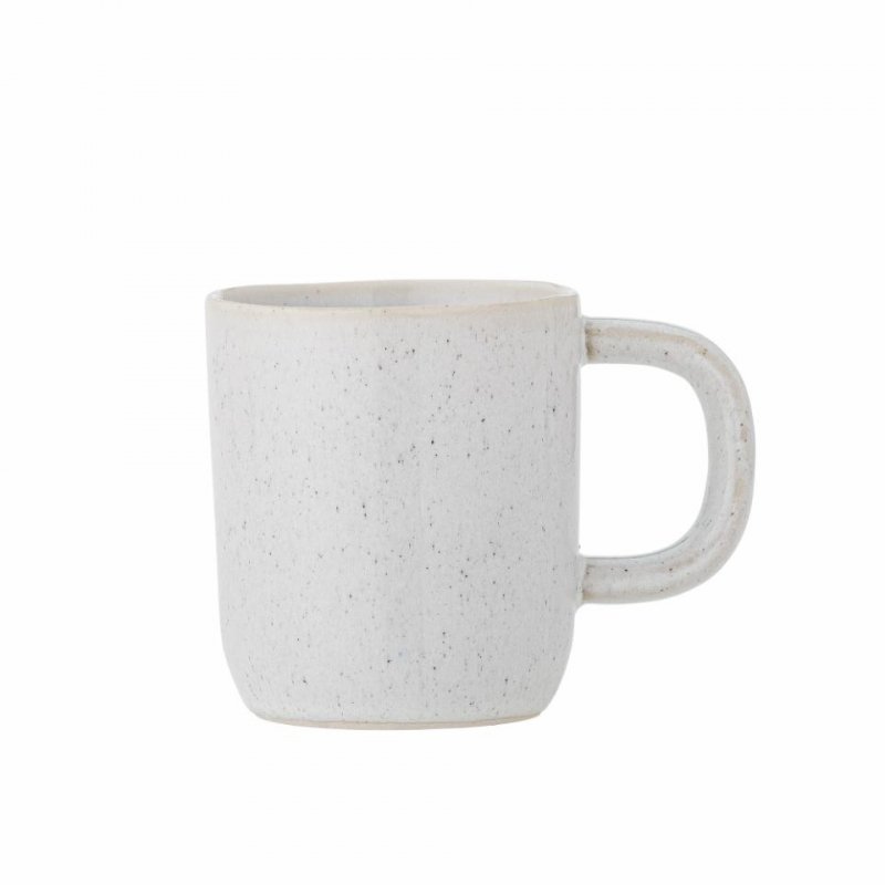 Bloomingville ADDISON Kubek z Uchem 250 ml / Biały