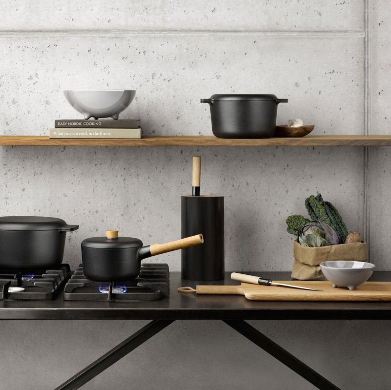 Eva Solo NORDIC KITCHEN Garnek  z Pokrywką 3 l Czarny
