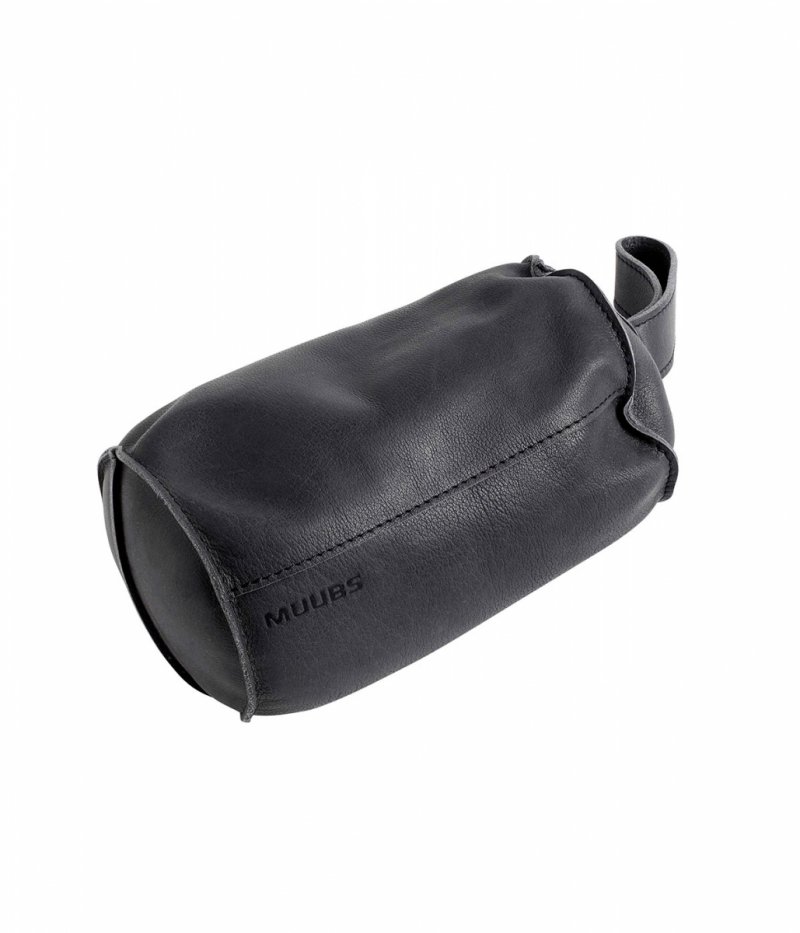 Muubs CAMOU Odbojnik do Drzwi 3 kg Skóra Naturalna / Czarny