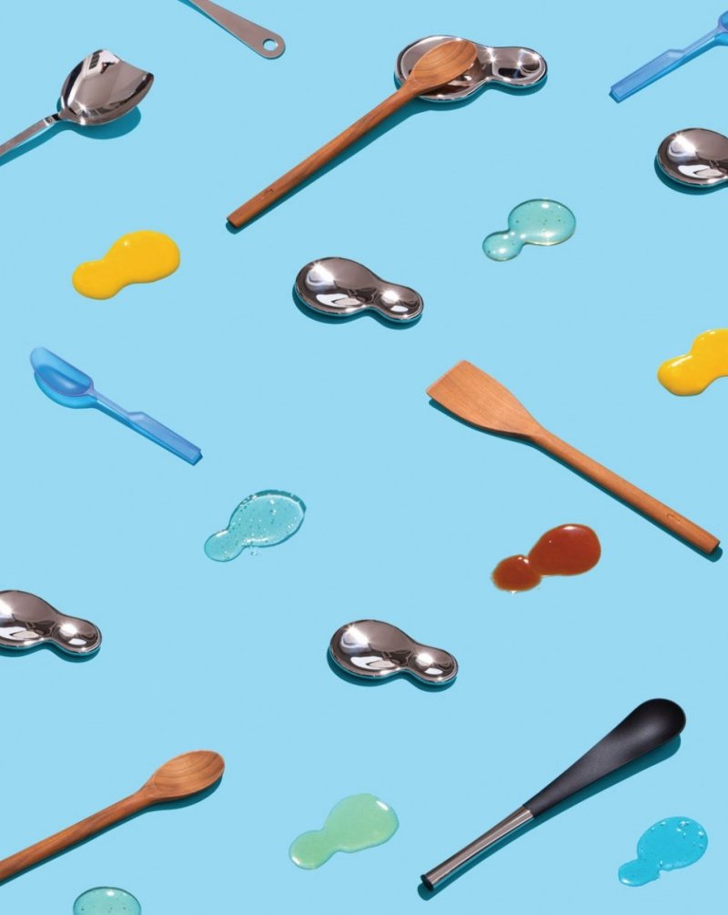 Alessi T-1000 Stalowa Podstawka pod Łyżkę Kuchenną