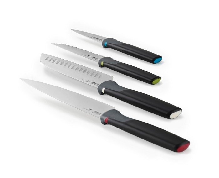 Joseph Joseph FOLIO ICON PLUS Zestaw 4 Desek z Nożami w Stalowym Etui