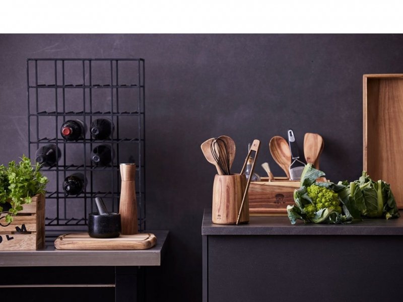 Holm KITCHEN Drewniana Łyżka Kuchenna - Wąska