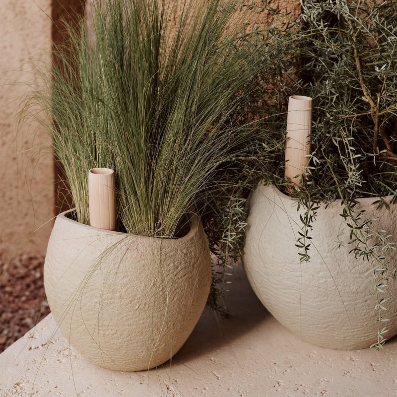 Audo PLANTS Doniczka do Kwiatów 26 cm / Ivory