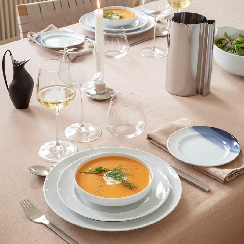 Georg Jensen KOPPEL Zestaw Obiadowy 3 El. / Biały