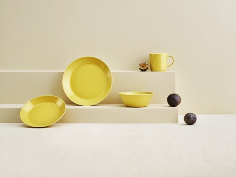 Iittala TEEMA Talerz Płaski 26 cm / Żółty