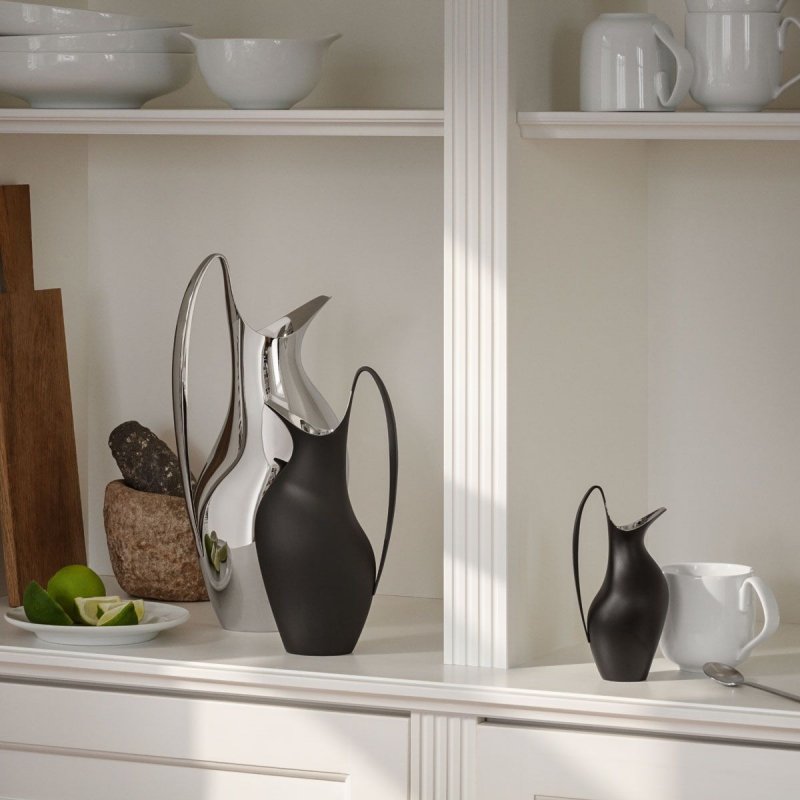 Georg Jensen HENNING KOPPEL Stalowy Dzbanek 0,2 l / Czarny