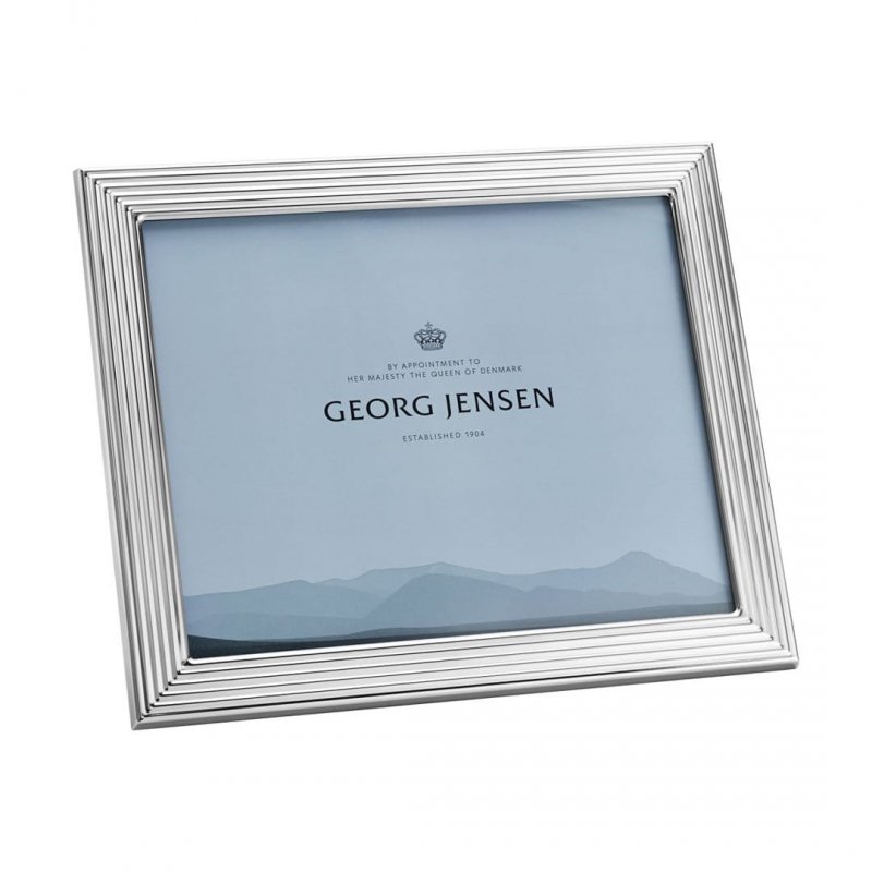 Georg Jensen BERNADOTTE Ramka do Zdjęć 25x20 cm / Stalowa