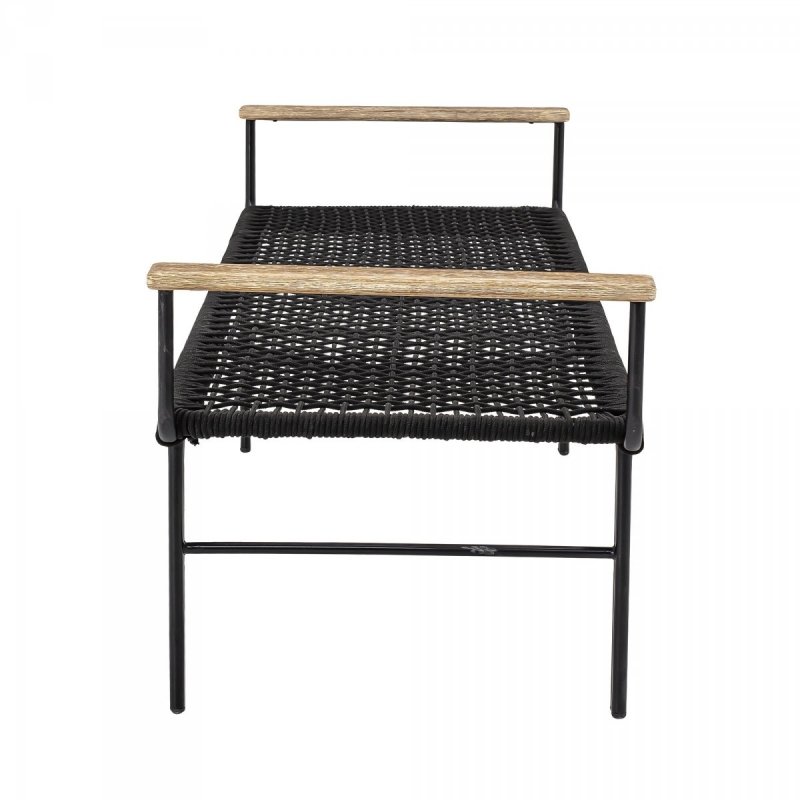 Bloomingville MUNDO Ławka 175 cm / Czarna