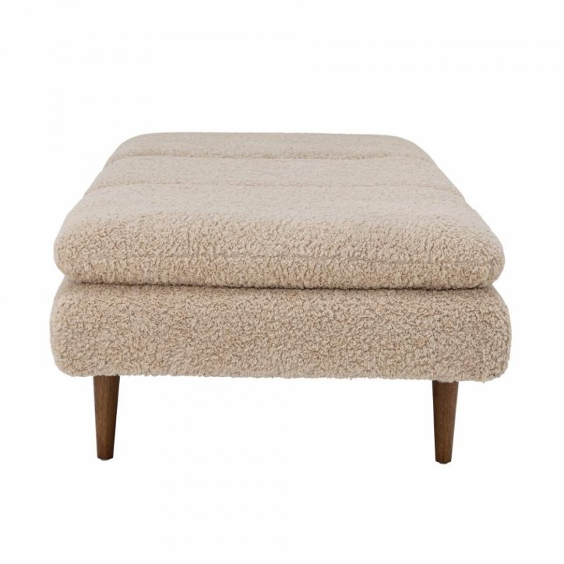 Bloomingville PIONE Leżanka w Tkaninie Boucle / Beżowa