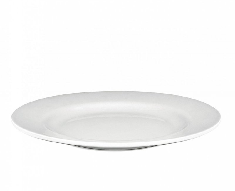 A di Alessi PlateBowlCup Talerz Obiadowy 27,5 cm Biały