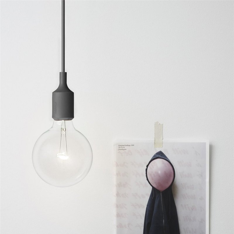 Muuto E27 Lampa Żarówka LED Clay Brown / Brązowa
