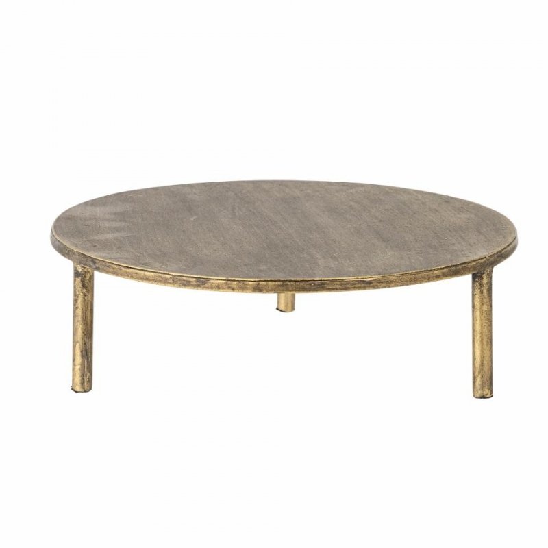 Bloomingville TORGUN Patera - Metalowa Podstawka 30 cm / Złota