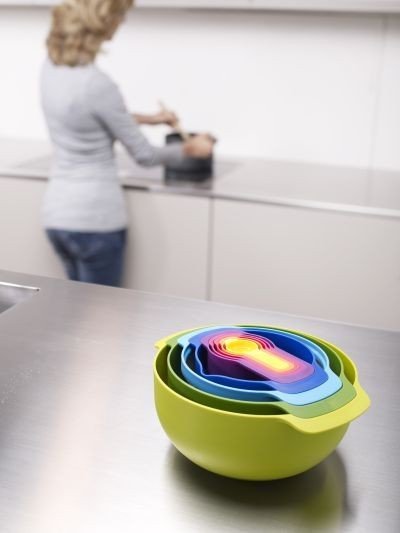 Joseph Joseph NEST 9 OPAL Zestaw Misek i Miarek Kuchennych
