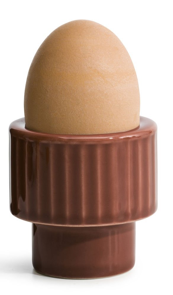 Sagaform COFFEE RETRO Kieliszek do Jajka / Świecznik Tealight - Czerwony