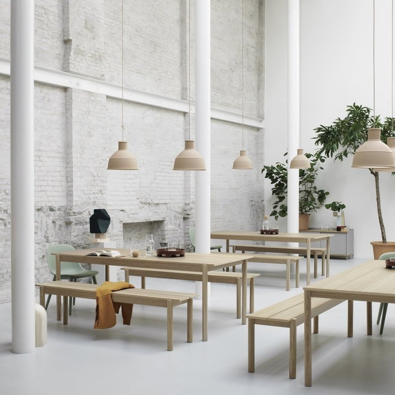 Muuto UNFOLD Lampa Silikonowa 32 cm Czerwona