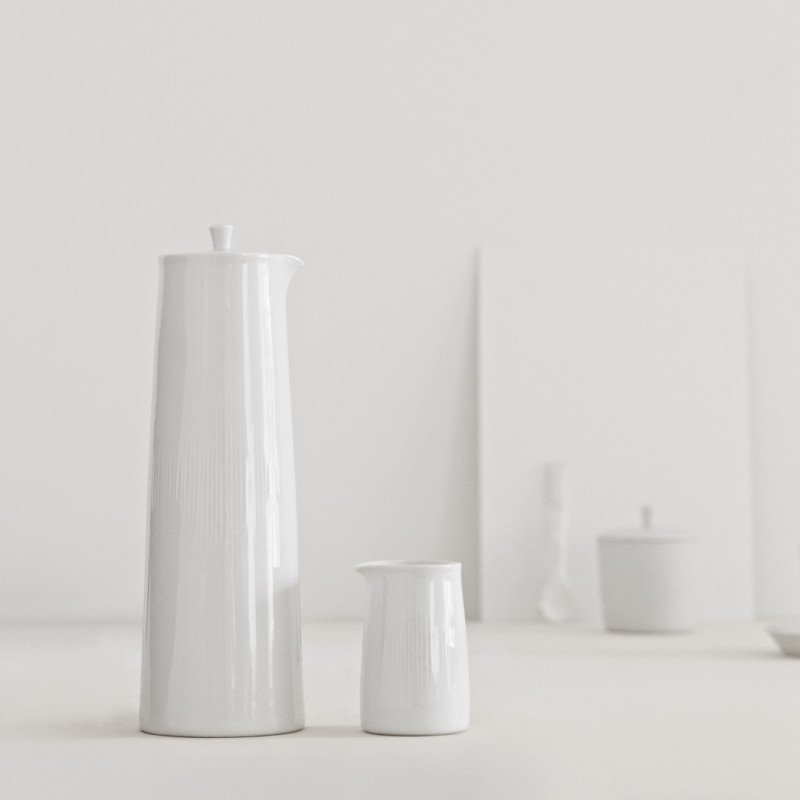 Lyngby THERMODAN Filiżanka Termiczna ze Spodkiem 120 ml Biała
